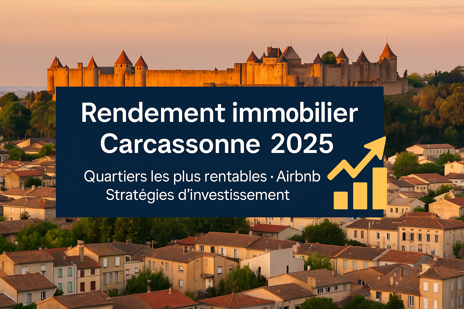 rendement immobilier Carcassonne 2025