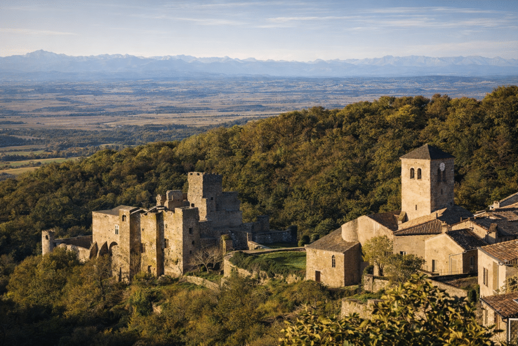 Village de Saissac en Montagne Noire — vendre sa maison dans l'Aude