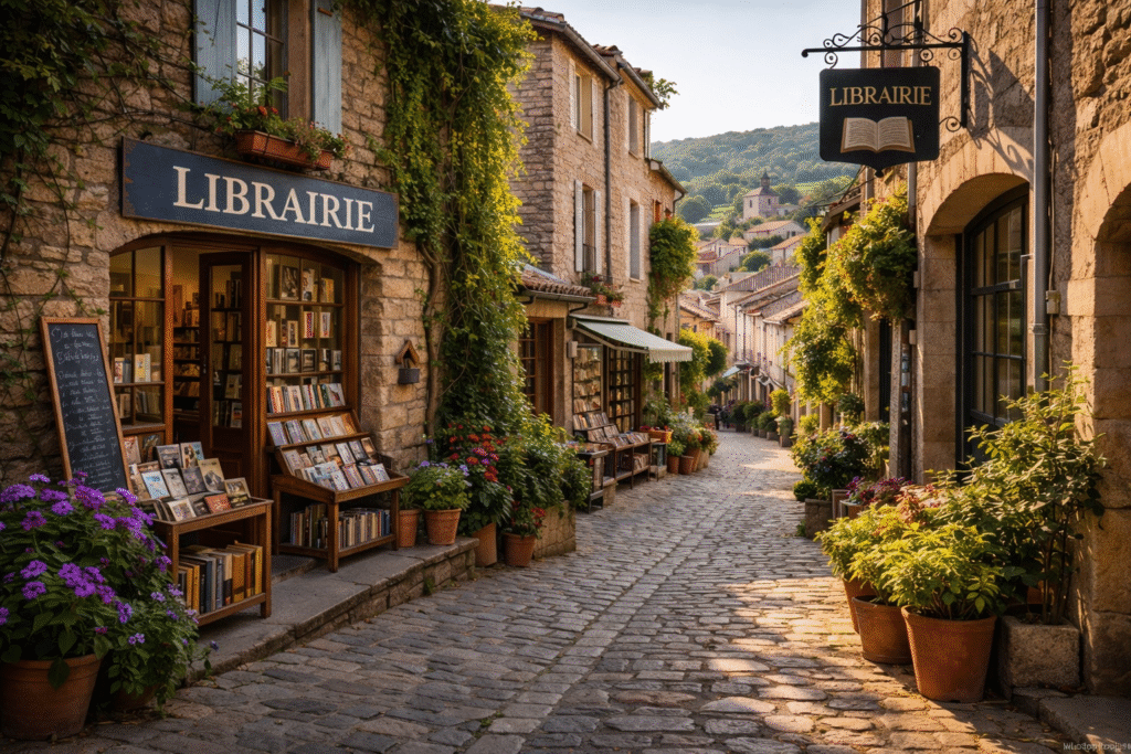 Montolieu, village du livre en Montagne Noire — immobilier et vente de maison dans l'Aude